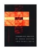 ECONOMETRIC ANALYSIS OF CROSS SECTION AND PANEL DATA